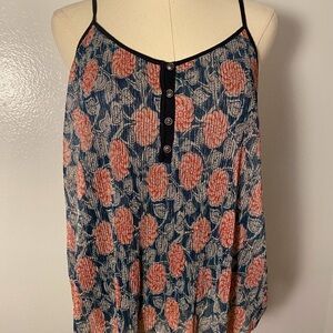 Anthropologie Maeve Shimmer tank top S